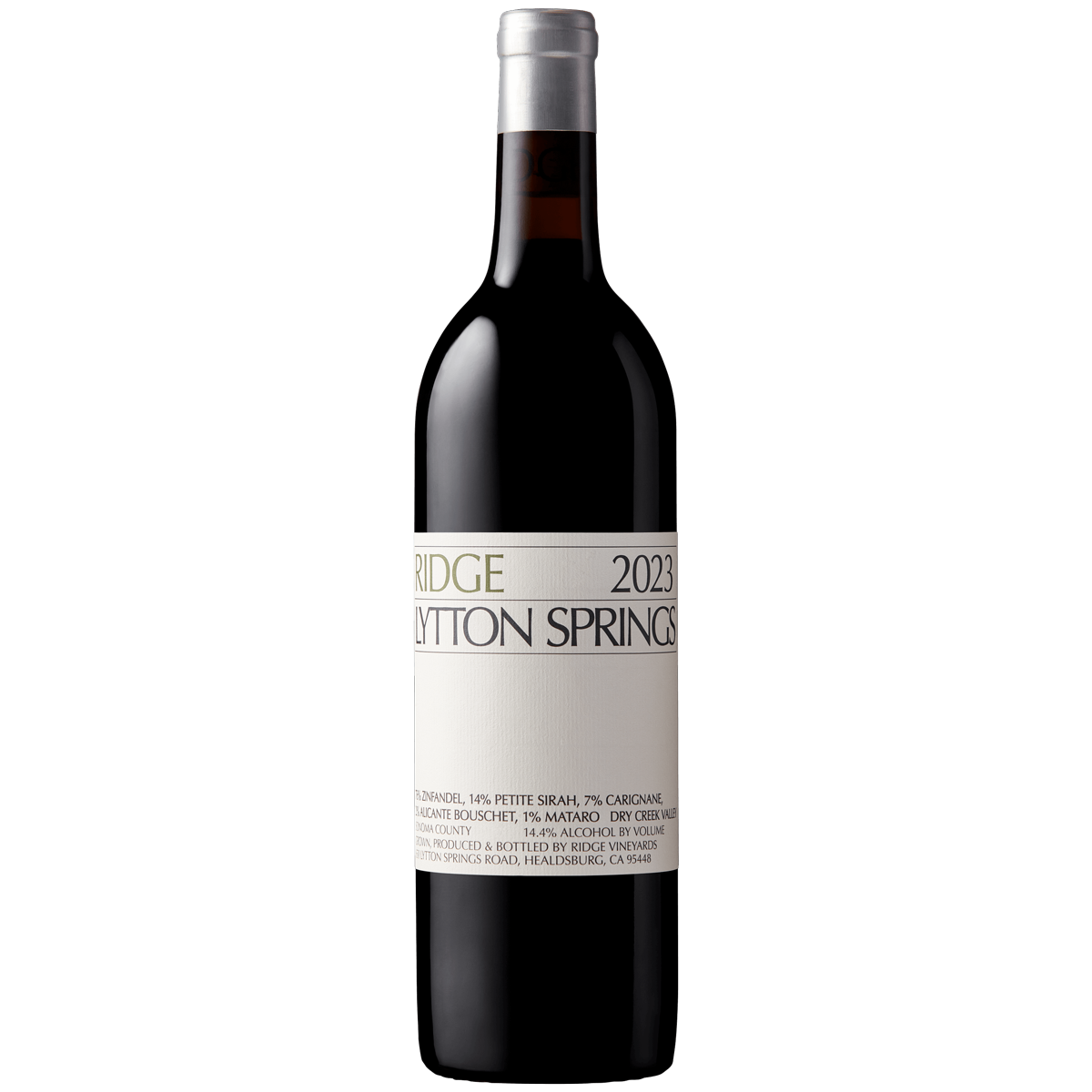 ワイン Ridge 2003 California Lytton Springs Ridge Lytton Springs Zinfandel | Dry Creek Valley | Fulham Wine Co