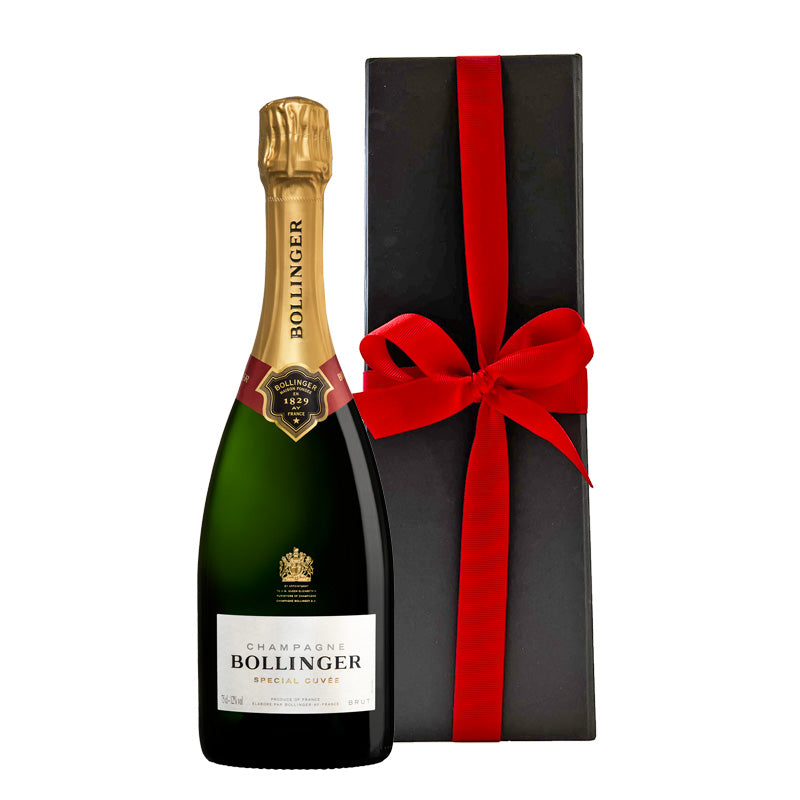 Bollinger Special Cuvée Champagne - In Black Presentation Box - The Fulham Wine Company