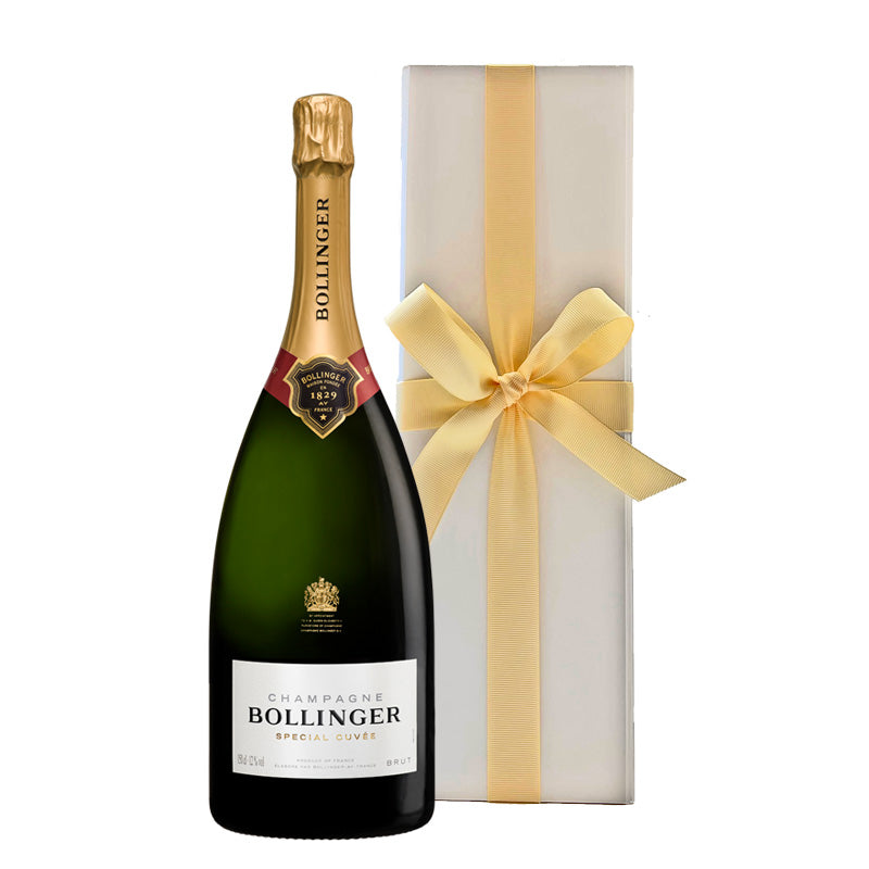Bollinger Special Cuvée Champagne Magnum - In White Presentation Box - The Fulham Wine Company