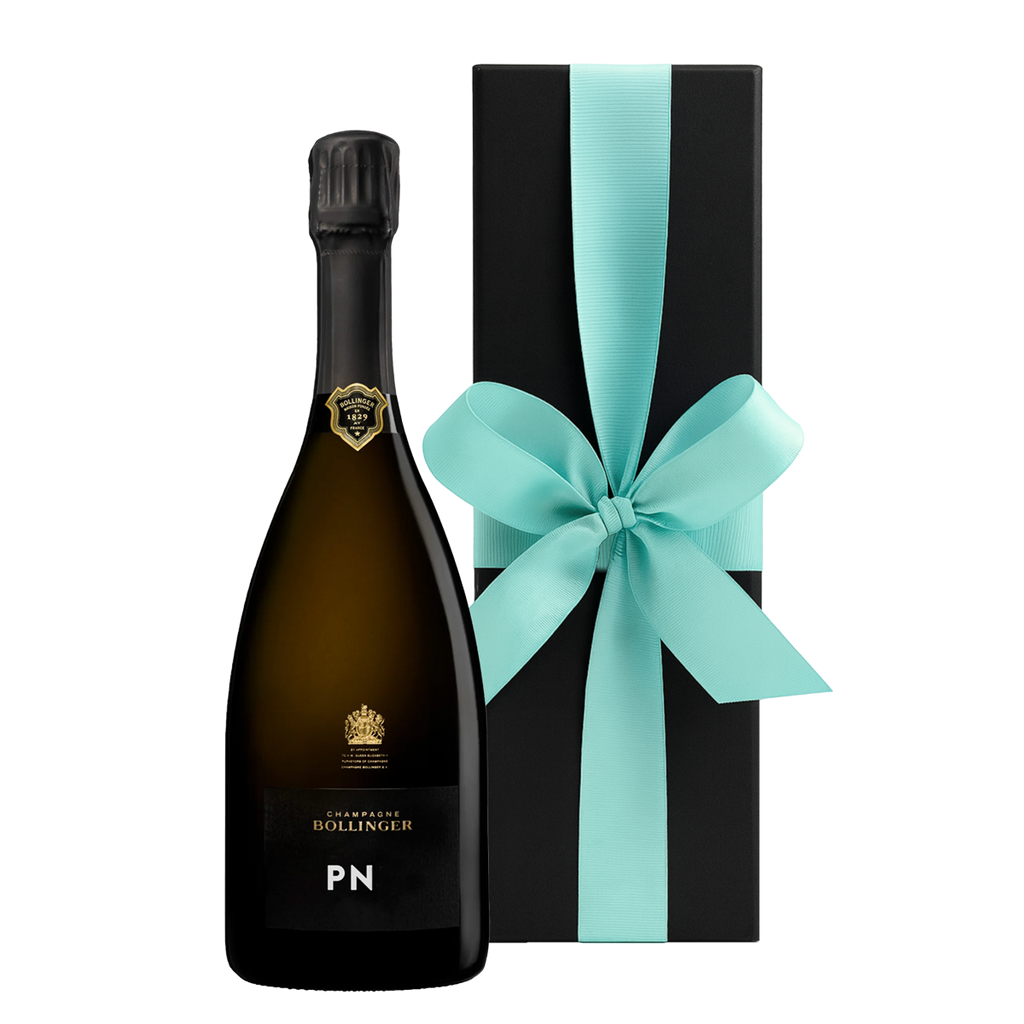 Bollinger PN TX20 Champagne in Black Gift Box - The Fulham Wine Company
