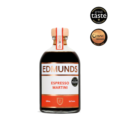Edmunds Espresso Martini Pre-Mixed Cocktail, 100ml - The Fulham Wine Company