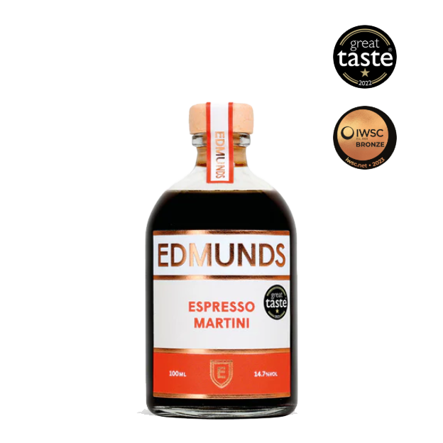 Edmunds Espresso Martini Pre-Mixed Cocktail, 100ml - The Fulham Wine Company