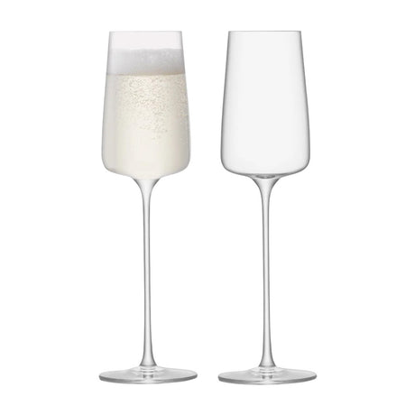 LSA Metropolitan Champagne Flute - Set of 4 - The Fulham Wine Company