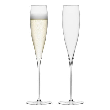 LSA “Savoy” Champagne Flute, 200ml - Set of 2 - The Fulham Wine Company