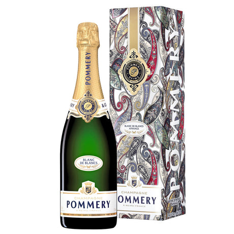 Pommery Apanage Blanc de Blancs Champagne in Limited Edition Gift Box - The Fulham Wine Company