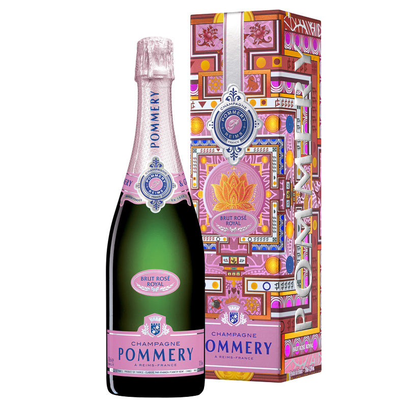 Pommery Brut Rosé Champagne in Limited Edition Gift Box – The