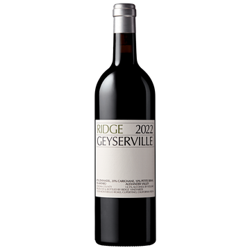 Ridge Vineyards Geyserville 2022, Alexander Valley - The Fulham Wine Company