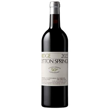 Ridge Vineyards Lytton Springs 2022, Dry Creek Valley - The Fulham Wine Company