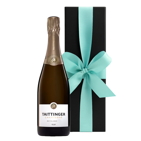 Taittinger Vintage 2016 Champagne in Black Gift Box - The Fulham Wine Company