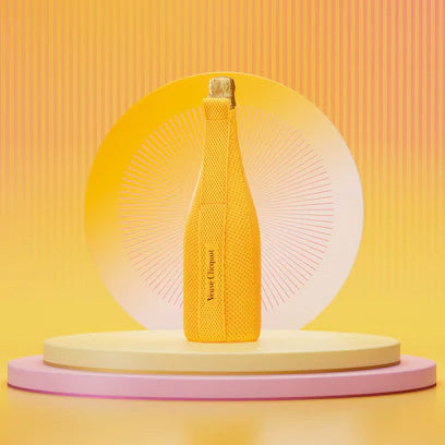 Veuve Clicquot Ice Jacket - Yellow Label Brut Champagne in White Presentation Box - The Fulham Wine Company