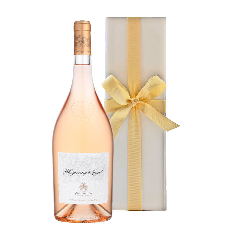 Whispering Angel Rosé Magnum in White Gift Box - The Fulham Wine Company