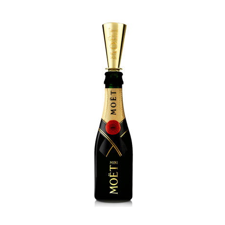 Mini Moet et Chandon Champagne with Moet Branded Sipper - The Fulham Wine Company